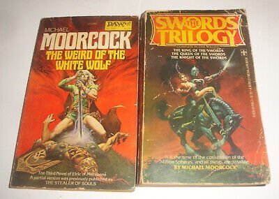 vintage 1977 michael moorcock the weird of the white wolf the swords trilogy Cirith Ungol Online Most comprehensive and awesome resource for Cirith Ungol Vintage 1977 Michael Moorcock The Weird of the White Wolf & The Swords Trilogy