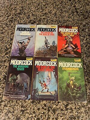 elric of melnibone saga 1 2 3 4 5 6 michael moorcock vintage daw paperback set Cirith Ungol Online Most comprehensive and awesome resource for Cirith Ungol Elric Of Melnibone Saga 1 2 3 4 5 6-Michael Moorcock-Vintage Daw Paperback Set