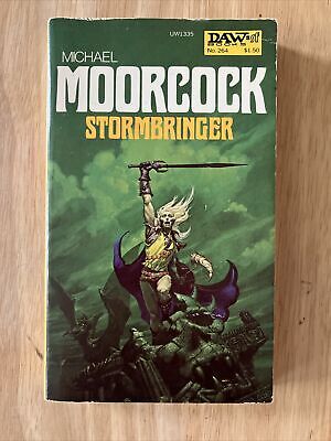 stormbringer by michael moorcock 1977 first daw printing elric michael whelan Stormbringer by Michael Moorcock 1977 First DAW Printing Elric Michael Whelan | Cirith Ungol Online