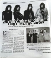 thatsmetalshow VCR - Frost and Fire pays homage to Cirith Ungol | Cirith Ungol Online