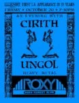roxy first time in 35 years 2023 Live at the Roxy | Cirith Ungol Online