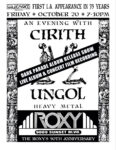 roxy first time in 35 years 2023 live album concert film recording Live at the Roxy | Cirith Ungol Online