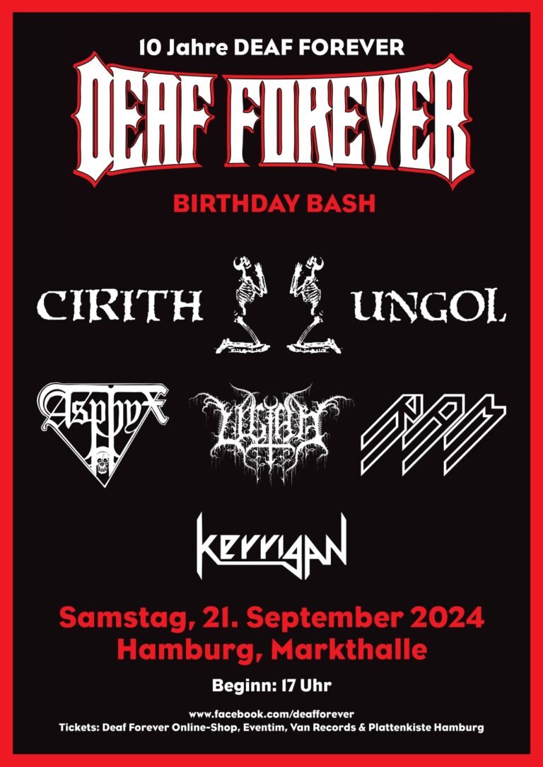 10 Jahre DEAF FOREVER Birthday Bash