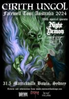 33182 Farewell Tour Australia - Marrickville Bowlo, Sydney 2024 - (Marrickville Bowlo Sydney 2) Gig | Cirith Ungol Online Marrickville Bowlo Sydney 2 Farewell Tour Australia - Marrickville Bowlo, Sydney 2024 | Cirith Ungol Online
