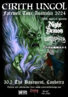 The Basement Canberra Farewell Tour Australia - The Basement, Canberra 2024 | Cirith Ungol Online