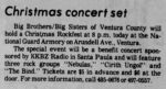Camarillo Daily News Fri Dec 9 1983 ccs KKBZ Presents a Christmas Rockfest | Cirith Ungol Online
