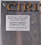 Olive Green Marbled Vinyl sticker Dark Parade | Olive Green Marbled Vinyl | Cirith Ungol Online