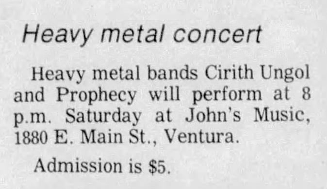 Heavy metal concert