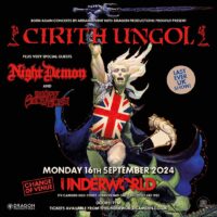 FINAL UK SHOW CIRITH UNGOL Underworld FINAL UK SHOW! CIRITH UNGOL | Cirith Ungol Online