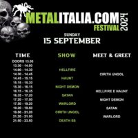 Metalitalia Fest Meet Greet Metalitalia Festival 2024 | Cirith Ungol Online