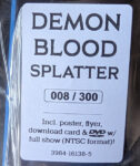Live at the Roxy Demon Blood Splatter sticker Live at the Roxy | 2xDemon Blood Splatter Vinyl+DVD | Cirith Ungol Online