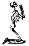 praying skeleton left United States of America (USA) | Cirith Ungol Online