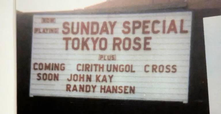 Sunday Special Tokyo Rose